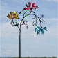 Beautiful Summer Multi Colored Flowers Wind Spinner - Last Day 70% OFF