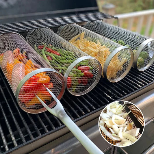 Rolling Grilling Basket - Last Day Promotion 70% OFF