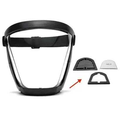 Anti-Fog Protective Full Face Shield 2.0 Upgrade