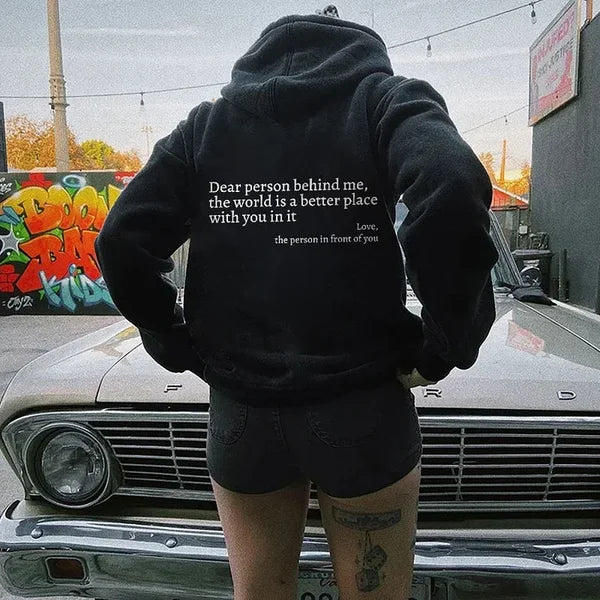 Dear Person Behind Me' Sweatshirt (Buy 2 Get Vip Shipping)