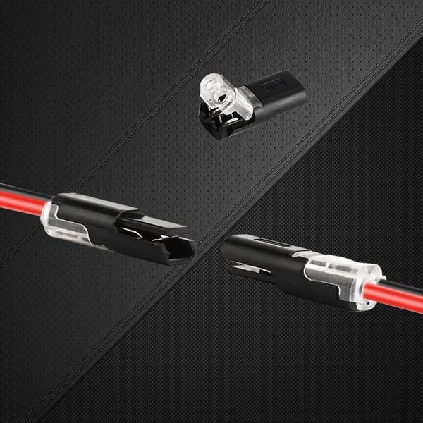 Double - Wire Plug-in Connector With Locking Buckle (Last Day Promotion - 50% off)