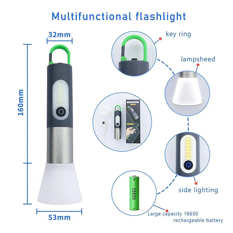 LED Rechargeable Flashlights - Hot Sale 50% Off