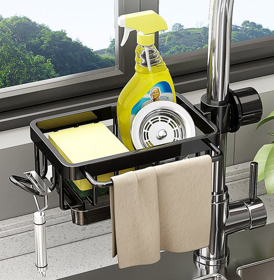 Kitchen Sink Faucet Organizer - (2024 New Arrival)