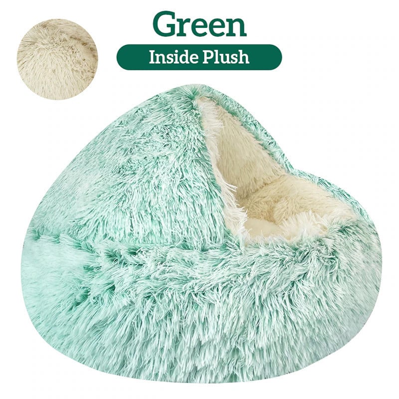 CozyNook Plush Fluffy Pet Round Bed - Hot Sale 70% OFF