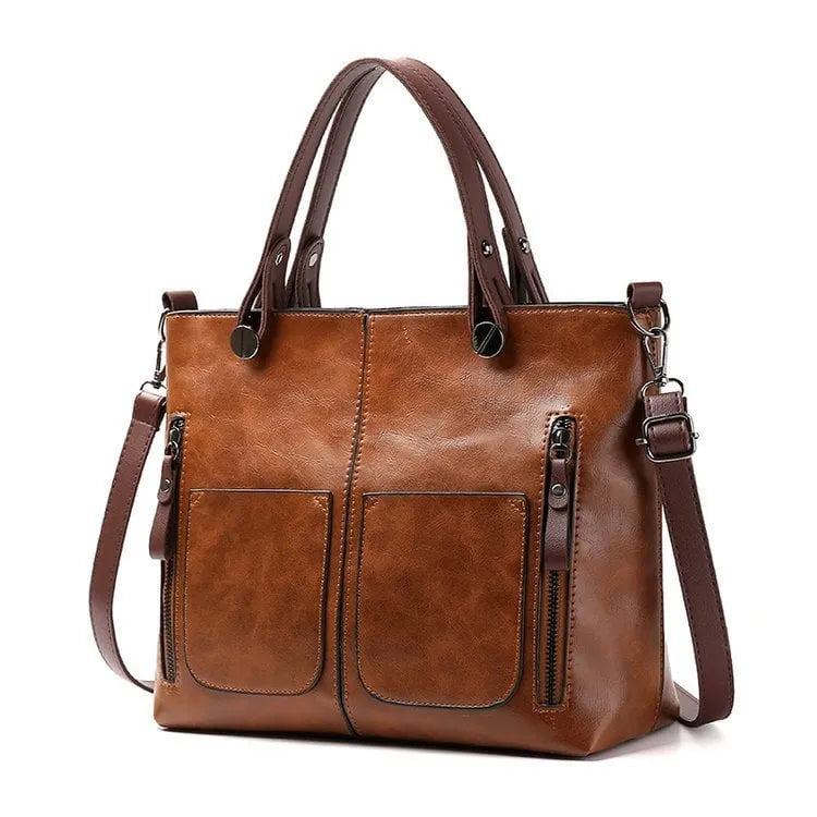 Ladies vintage leather shoulder bag - Hot SALE-49% OFF