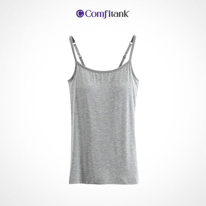 Tank With Built-In Bra - HOT SALE NOW 49% OFF