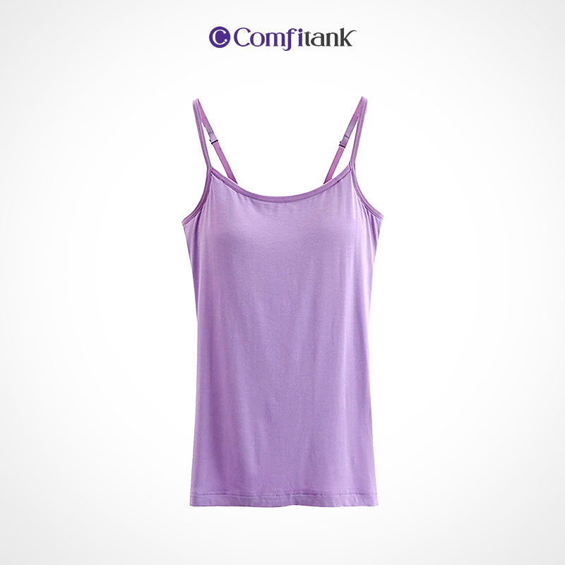 Tank With Built-In Bra - HOT SALE NOW 49% OFF