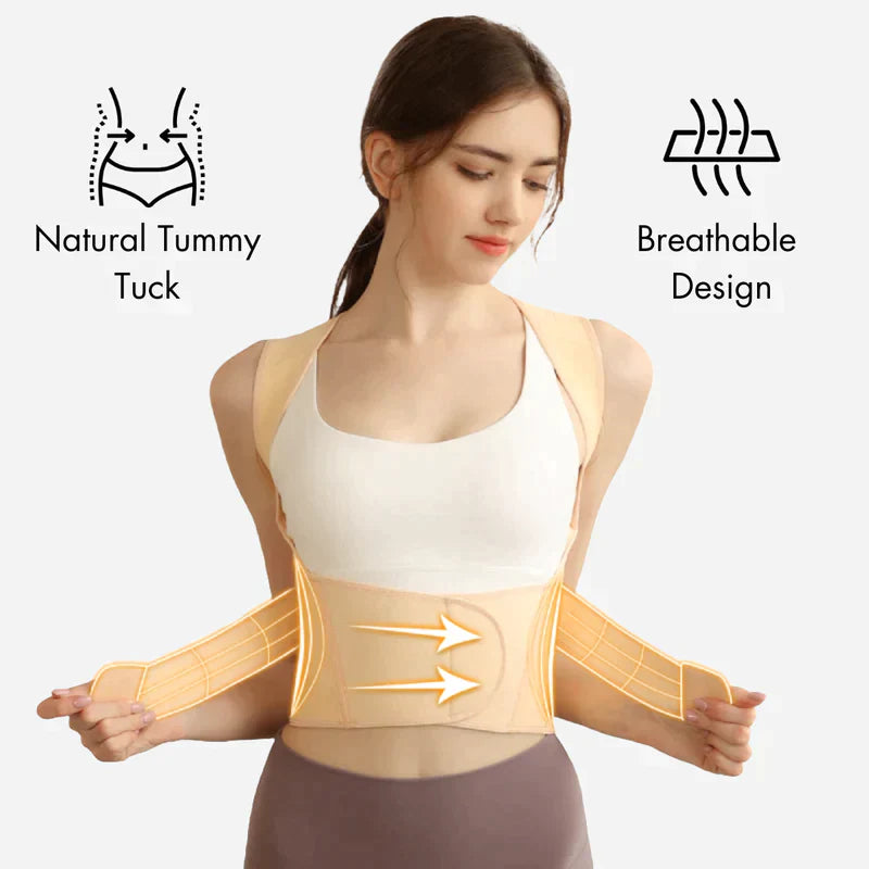 Adjustable Back Posture Belt Office Home Gym Unisex – Hot Sale 60% Off