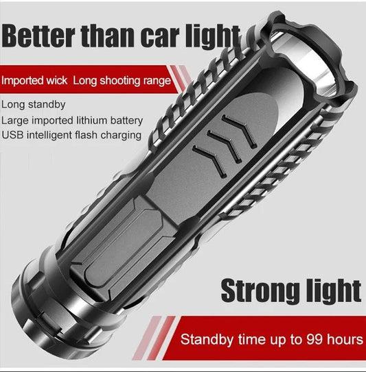 Multifunctional Rechargeable Flashlight - Last Day 50% OFF