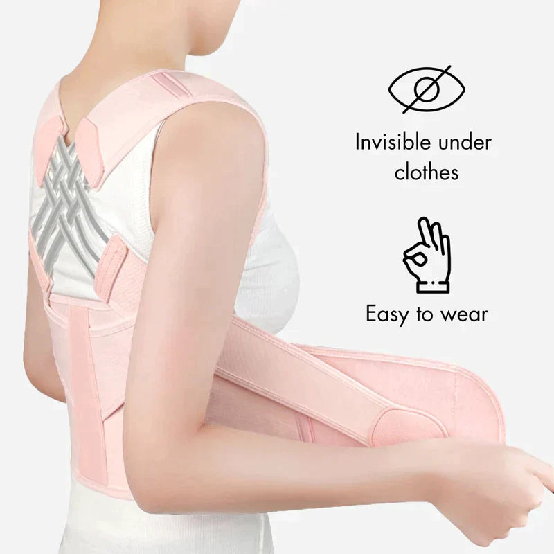 Adjustable Back Posture Belt Office Home Gym Unisex - Hot Sale 60% Off