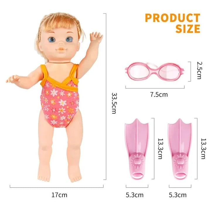 Waterproof Summer Swimming Doll Toy – Movable Jointed – Hot Sale 50% Off