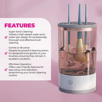 Brushly Pro Cosmetic Brush Cleaner