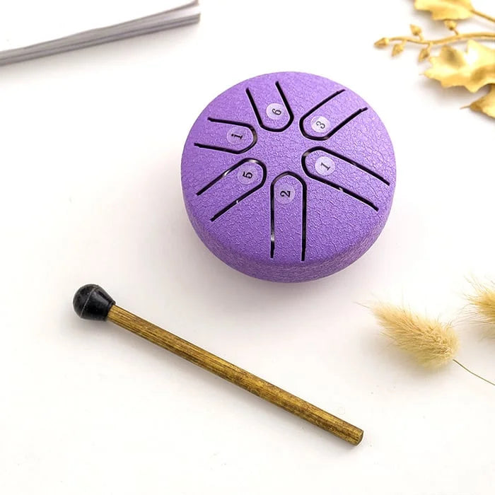 Buddha Stones Mini Steel Tongue Drum Kit (3 Inch) - Early Christmas Sale - 49% OFF