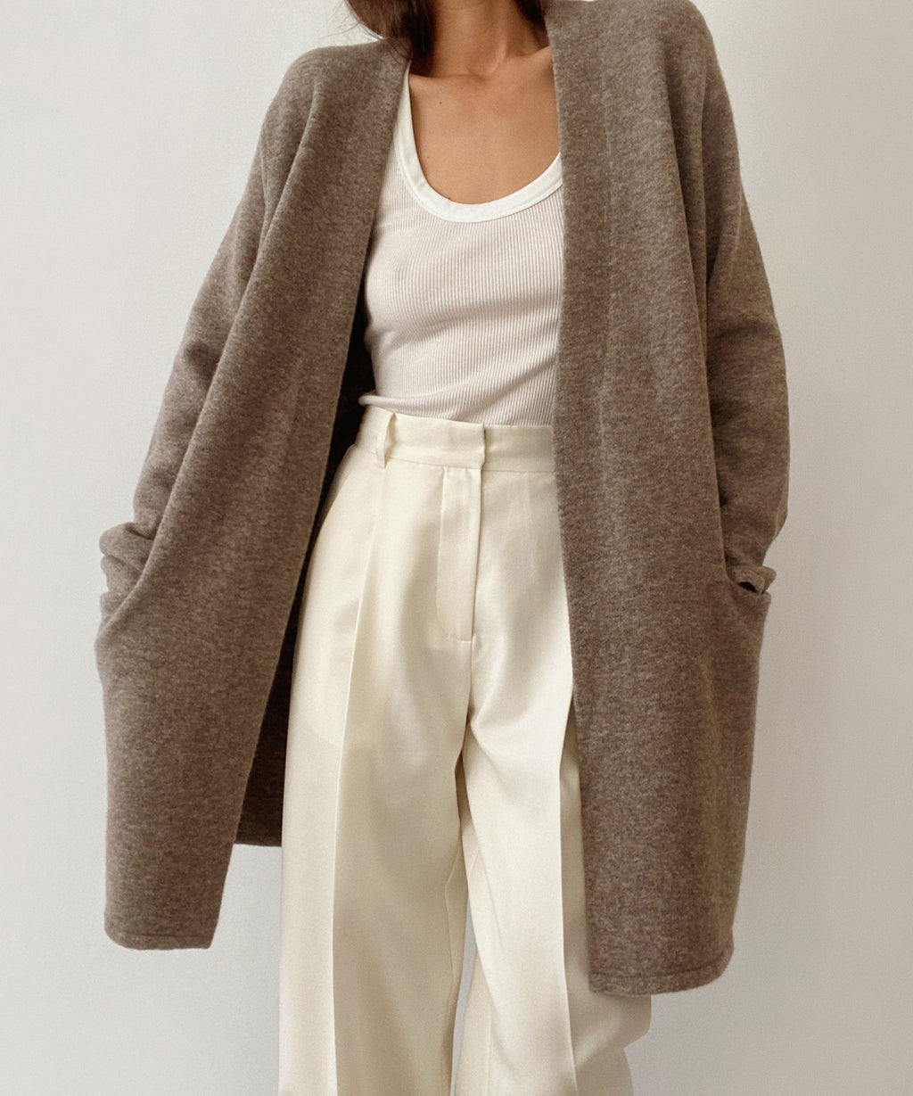 Long Patch Pocket Sweater Coat (LAST DAY 50% OFF - Vip Shipping Only TODAY )