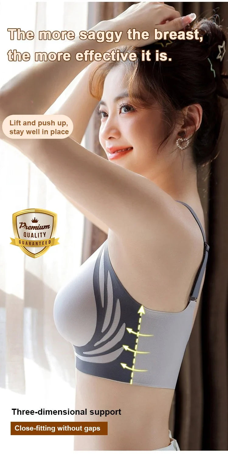 Super Gather Bra| Wireless Push-up Bra - Last Day 40% OFF