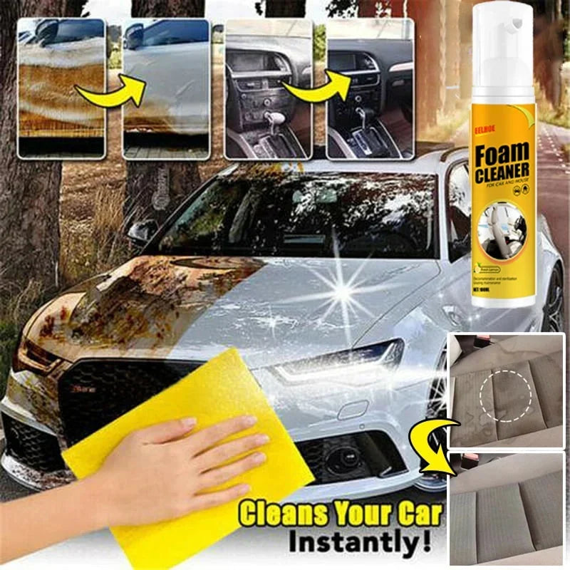 Hot Sale Now2023 New Upgraded Home and Car Multifunctional Powerful Foam Cleaning Kit