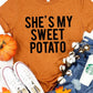 She's My Sweet Potato I Yam Matching T-shirts