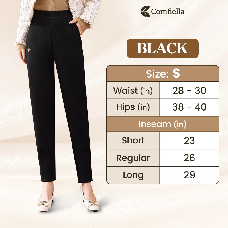 Comfiella - Women's Casual High Waist Modern Fit Pants