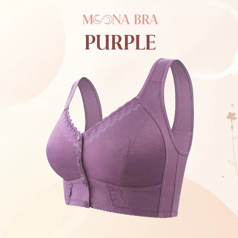 New Stretchy Front Closure Breathable Bra for Seniors 2024 - Hot Sale 50% Off