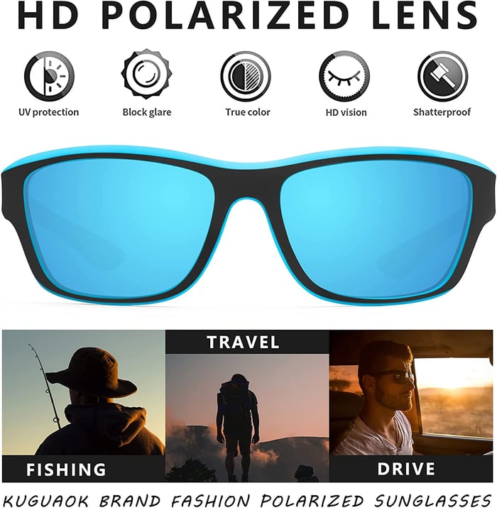 2024 Men's Outdoor Sports Sunglasses with Anti-glare Polarized Lens - 70%Off