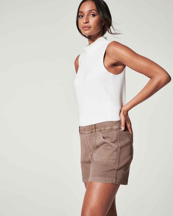 2023 New Women's Stretch Twill Shorts（Buy 2 Vip Shipping）