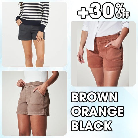 2023 New Women’s Stretch Twill Shorts - LAST DAY SALE 50% OFF