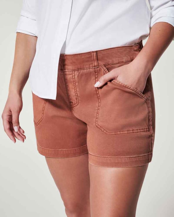 2023 New Women's Stretch Twill Shorts（Buy 2 Vip Shipping）