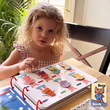 Learn-N-Play Montessori Busy Books – Hot Sale 50% Off