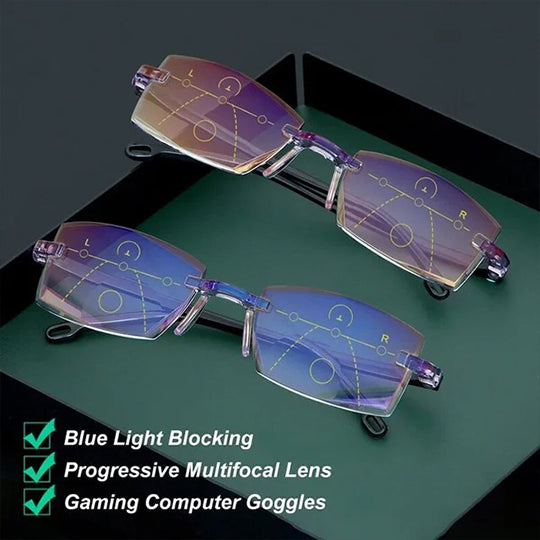 Sapphire high hardness anti blue light intelligent dual focus reading glasses -BUY 2 GET EXTRA 20% OFF