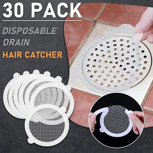 Conquerory - 30 PCS Disposable Shower Drain Hair Catcher - Christmas Hot Sale