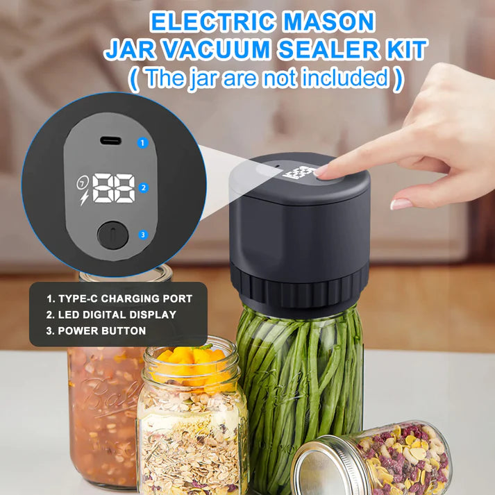 VacSeal – The Ultimate Mason Jar Vacuum Sealer