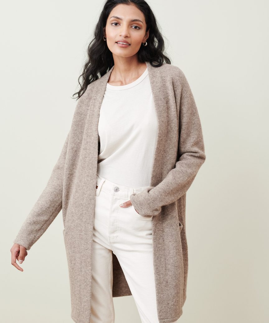 Long Patch Pocket Sweater Coat (LAST DAY 50% OFF - Vip Shipping Only TODAY )