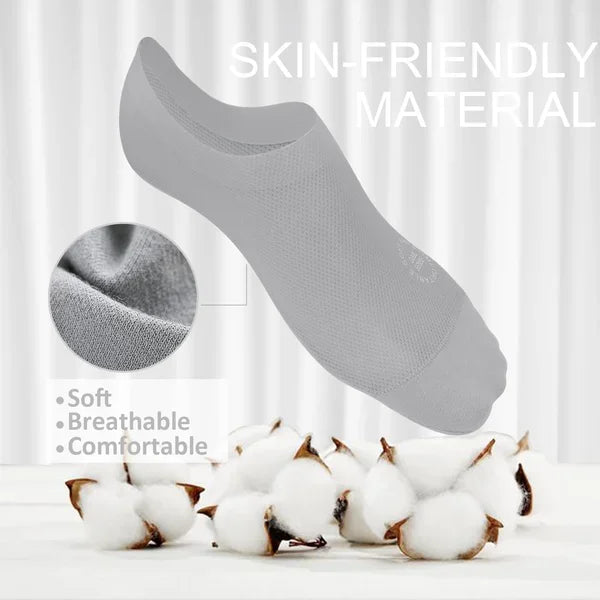 Ultra Thin Liner Socks Non Slip ComBed Cotton No Show Socks - Hot sale 50% Off