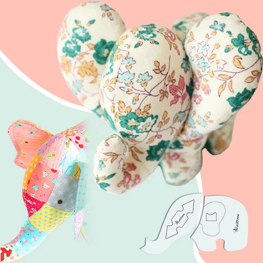 Lovely Elephant Decor Template- With Instructions