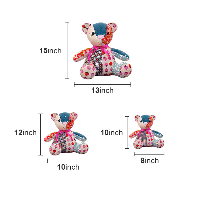 Memory Bear Template Ruler Set(10 PCS) - With Instructions