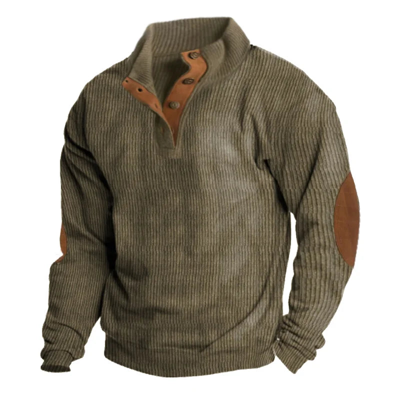 Casual stand-collar sweatshirts for men