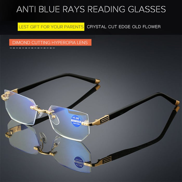 2023 New Sapphire High Hardness Anti-blue Reading Glasses - Last Day 49% OFF