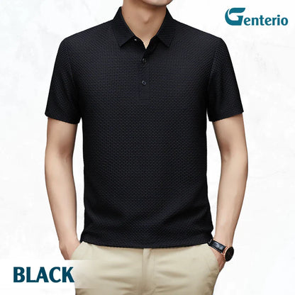 LuxePolo - Men's Icy Silk Anti-wrinkle Polo Shirt | LAST DAY 70% OFF