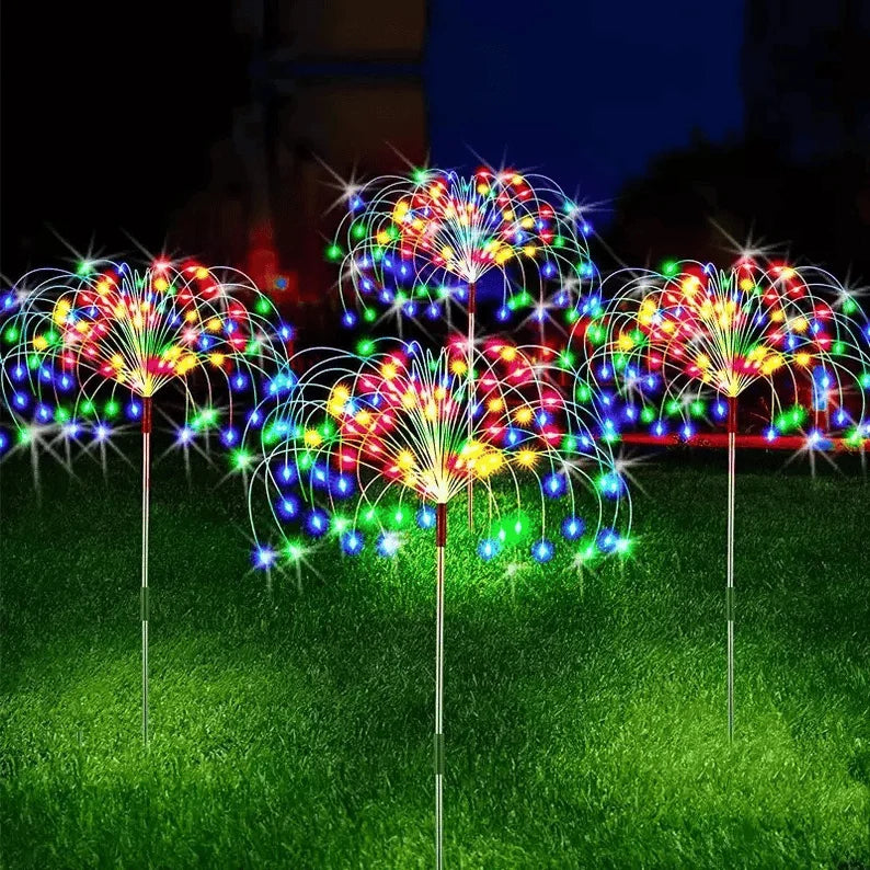 Intuitione - Waterproof Solar Garden Fireworks Lamp - LAST DAY 70% OFF