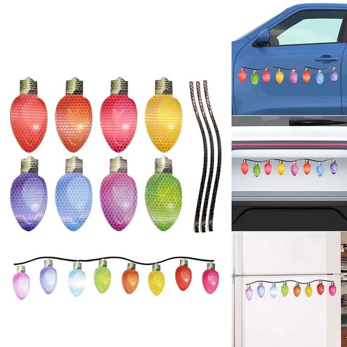 Reflective Light Bulb Magnet Decorations - Last Day Sale 40% OFF