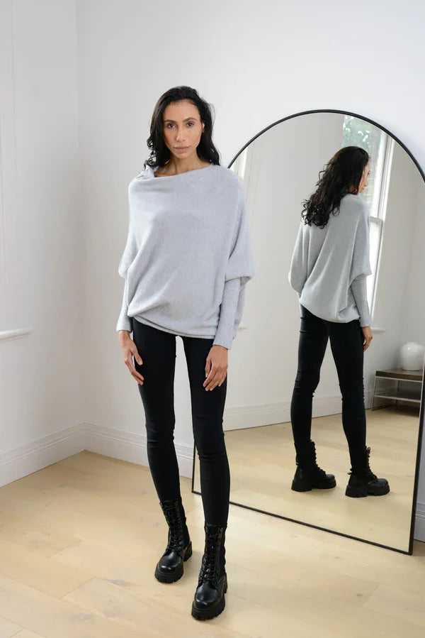 Asymmetric Draped Jumper (Buy 2 Vip Shipping)