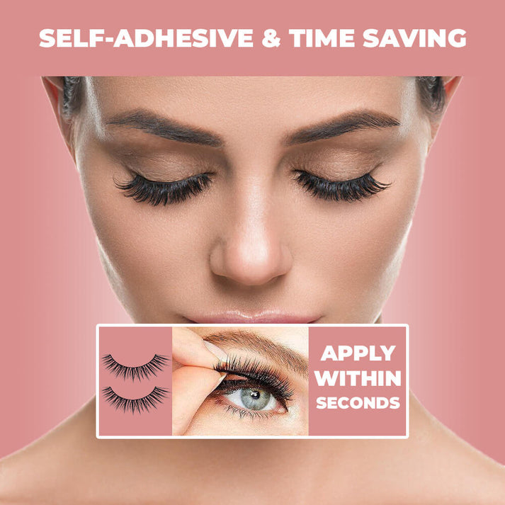 Reusable Self-Adhesive Eyelashes（BUY 1 GET 1 FREE）