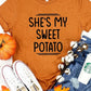 She's My Sweet Potato I Yam Matching T-shirts