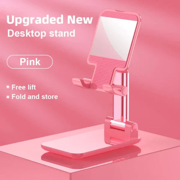 Foldable Aluminum Desktop Phone Stand - BUY 3 VIP SHIPPIING - (2024 New Year Hot Sale) 49% OFF