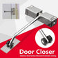 Silent Spring Loaded Door Closer, Stainless Steel Adjustable Automatic Door Closer - Hot Sale 50% Off