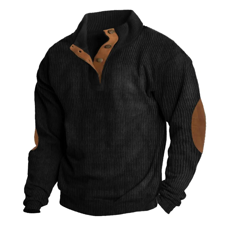 Men's Casual Stand Collar Sweatshirts