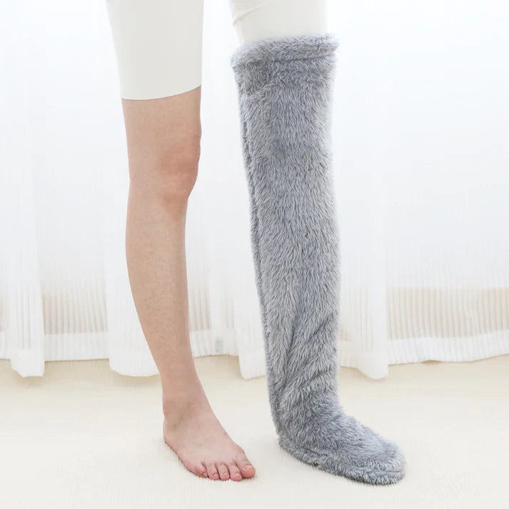 Warm Cold Leg Knee Joint Cold-proof Over-the-knee Sleeping Socks