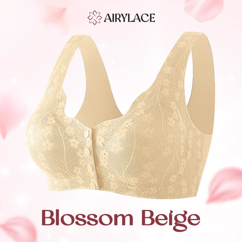 AiryLace – Zero Feel Lace Full Coverage Front Closure Bra – LAST DAY SALE 70% OFF