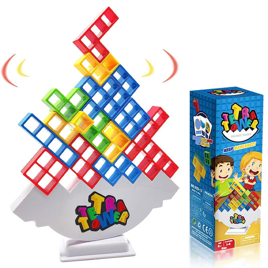 TetrisTower Stacking Game