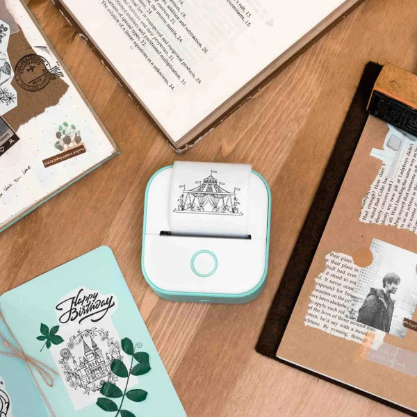 Mini Inkless Pocket Printer - Burgid